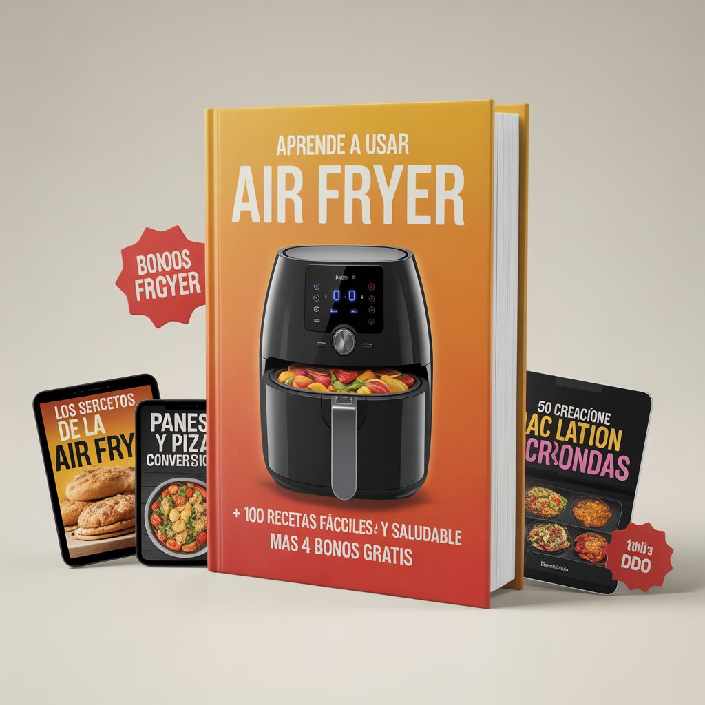 Air Fryer Master +100 de Recetas Fáciles y Saludables